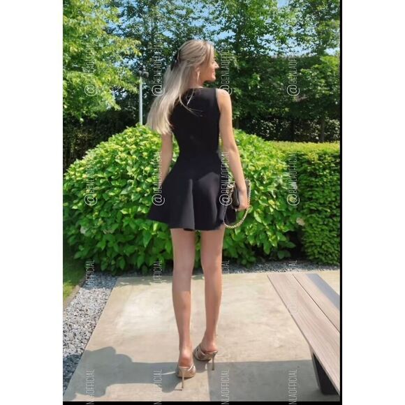 ZARA ZW COLLECTION SKATER DRESS - Picture 9 of 16